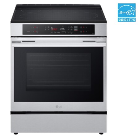 LG 30" Induction 6.3 cu. ft. Range | True Convection, Air Fry , SelfClean, EasyClean & Smart, Stainless, Slide-in