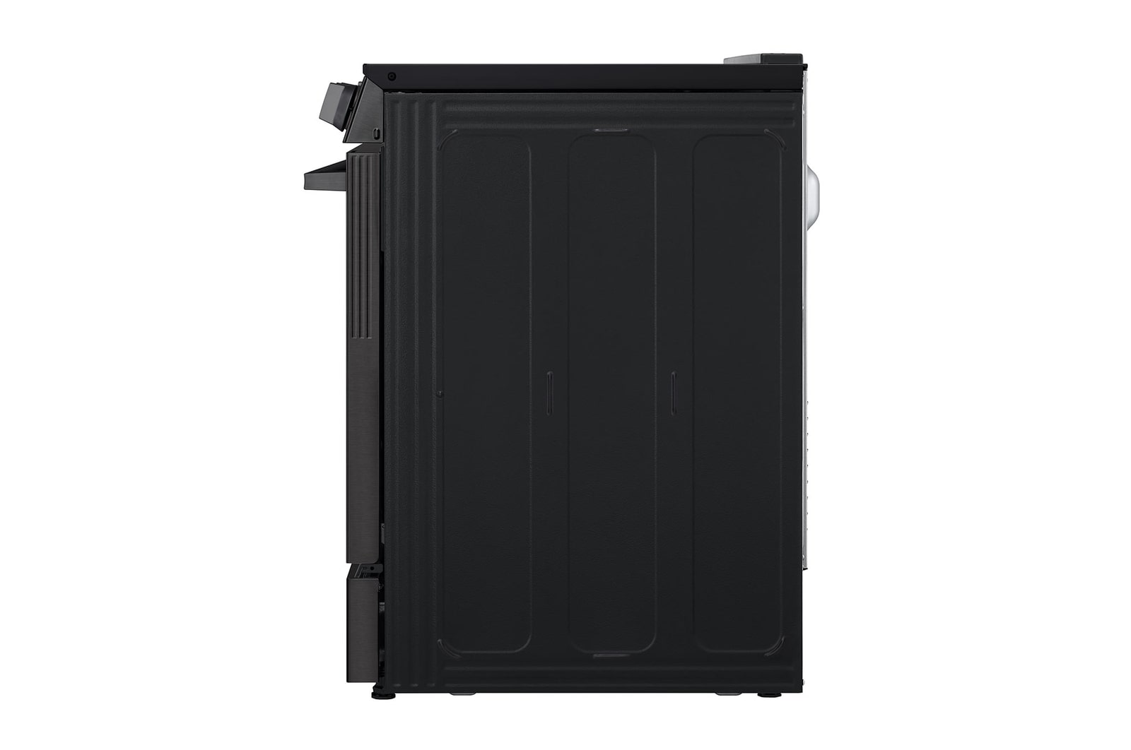 LG 30" Induction 6.3 cu. ft. Range | Probake Convection, Air Fry, SelfClean, EasyClean®& Smart, Black Stainless, Slide-in, LSIL6334ZE