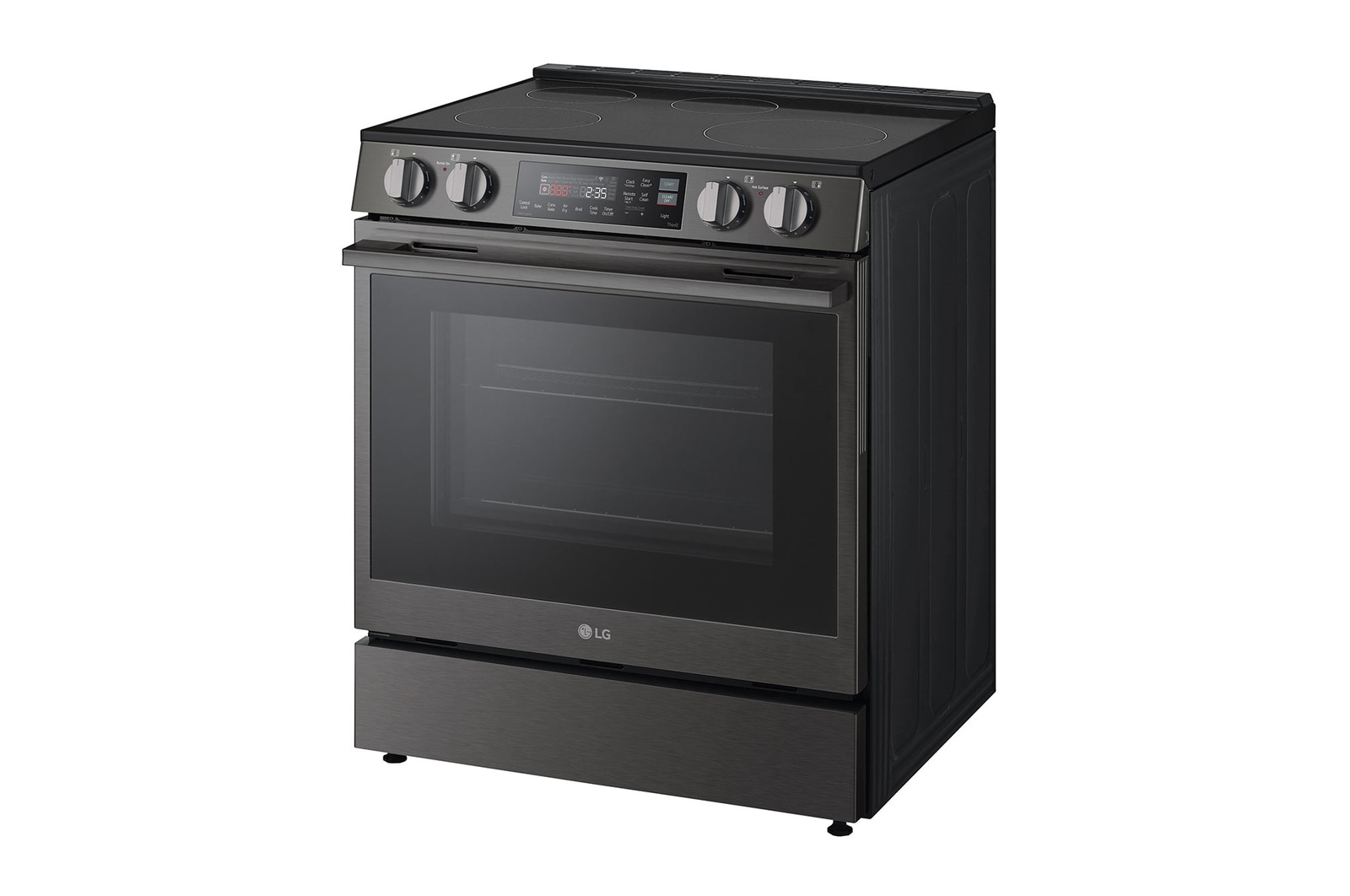 LG 30" Induction 6.3 cu. ft. Range | Probake Convection, Air Fry, SelfClean, EasyClean®& Smart, Black Stainless, Slide-in, LSIL6334ZE