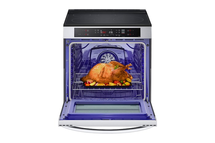 Owen View with Grill Set and Food