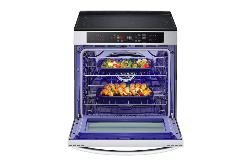 Owen View with Grill Trey Set and Food