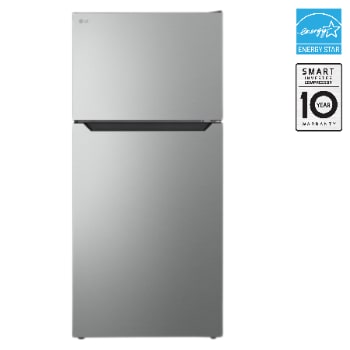 Front view of 30" 18 cu. ft. ENERGY STAR<sup>®</sup> Certified Top Freezer Refrigerator LT18SO000V