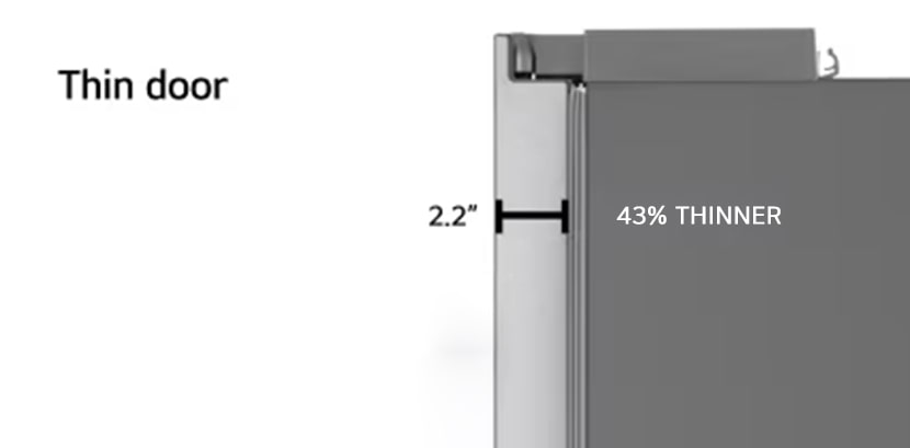 Elegant thin door design_2