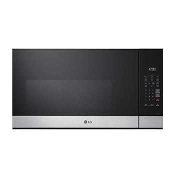 Front view of 1.7 cu ft. Over the Range Microwave Oven | 300 CFM Ventilation, Auto Cook Settings & EasyClean<sup>®</sup>, Stainless MVEM1720Y