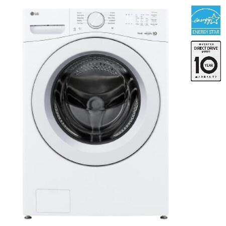 LG 5.2 cu. ft. Ultra Large Capacity Front Load Washer with AI DD