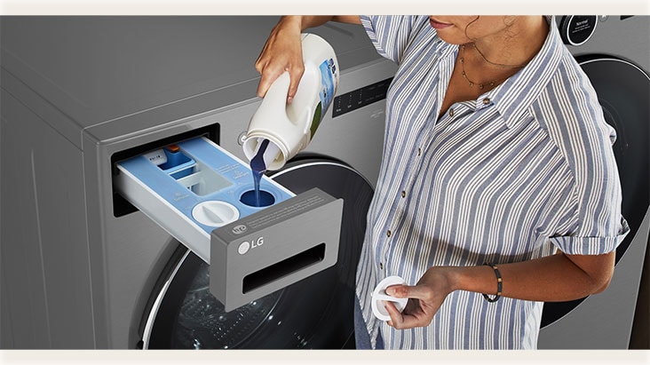 "Automatically dispense the optimal detergent amount  "