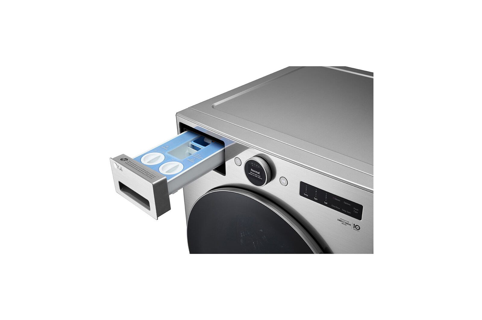 LG 5.2 cu.ft Ultra Large Capacity Front Load Washer with ezDispense™, WM5700HVA