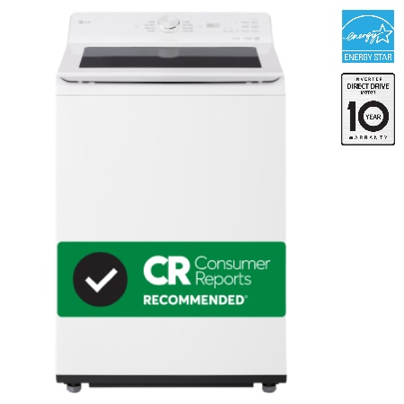 LG 5.8 cu. ft. Top Load Impeller Washer with EasyUnload, TurboWash