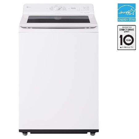 LG 5.6 cu. ft. Top Load Agitator Washer with EasyUnload, TurboWash