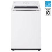 Front view of 5.6 cu.ft. Top Load Agitator Washer with EasyUnload®, TurboWash® WT8205CW