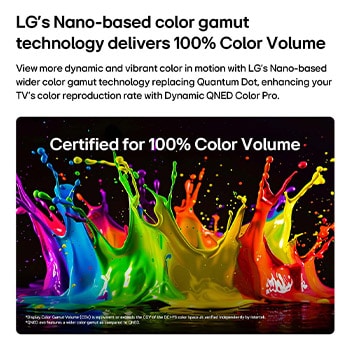 LG QNED evo AI QNED82 Mini LED with AI Picture Pro and Dynamic Tone Mapping Pro shows an underwater scene of a sea turtle gliding above coral and fish, as AI recognizes and upscales each frame up to 4K resolution.