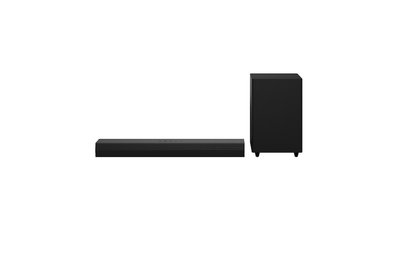 Front view of LG Soundbar S35A for TV with Dolby Audio™ 2.1 channel S35A