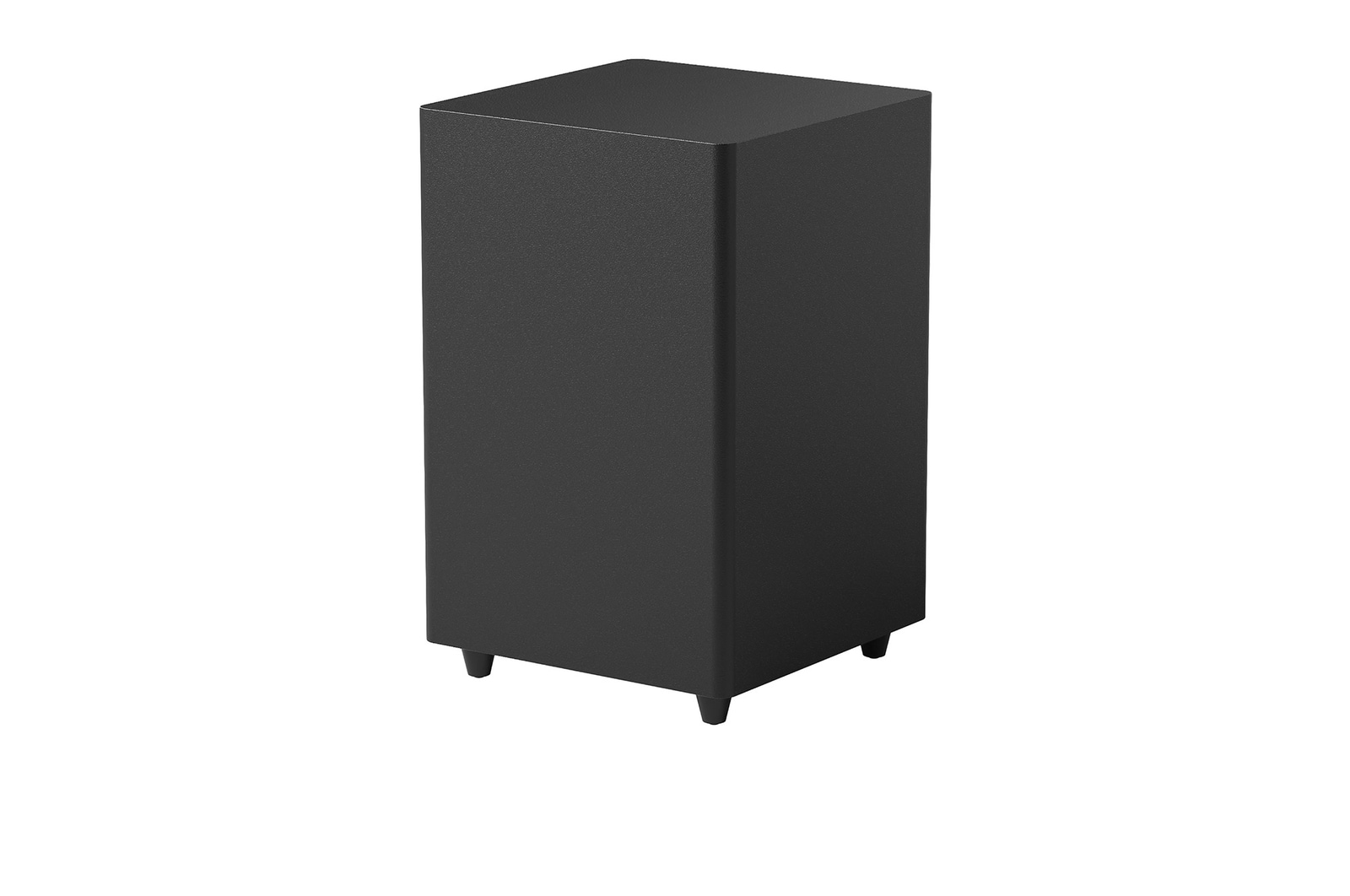 Soundbar right-end close-up