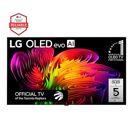 LG 77 inch Wallpaper TV LG OLED evo AI W6 4K Smart TV 2026