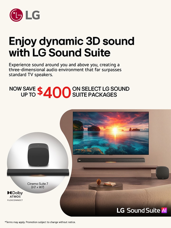 Sound Suite W7: Wireless Subwoofer for Immersive Deep Bass