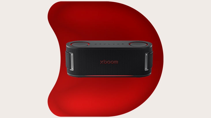 LG Bounce portable Bluetooth speaker product shot