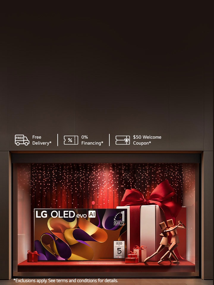 Save up to $700 on select LG TVs