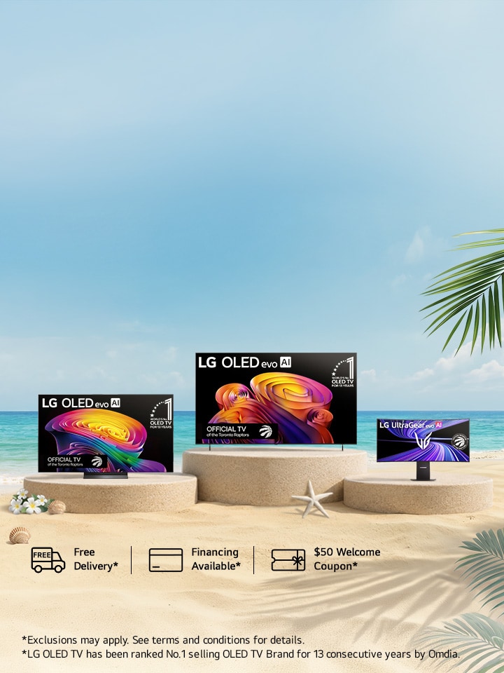 Hot Summer Sale: Save up to 15% on OLED TVs + monitors!