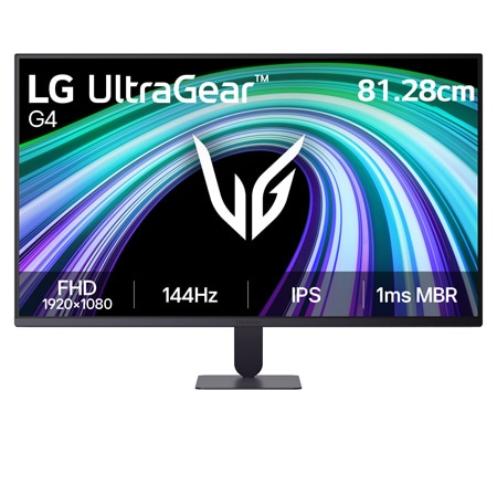 LG 32-inch UltraGear G4, 144Hz FHD Gaming Monitor