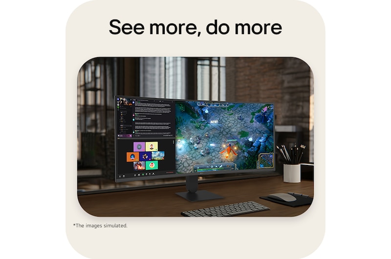 LG UltraWide™ 34 Inch 144Hz WQHD Curved (1800R) Monitor 34U640B with USB-C, HDR 10, and sRGB 99% (Typ.)