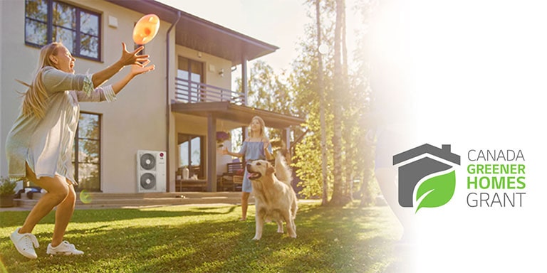 Select LG Heat Pumps are eligible for up to $5000* in government grants.