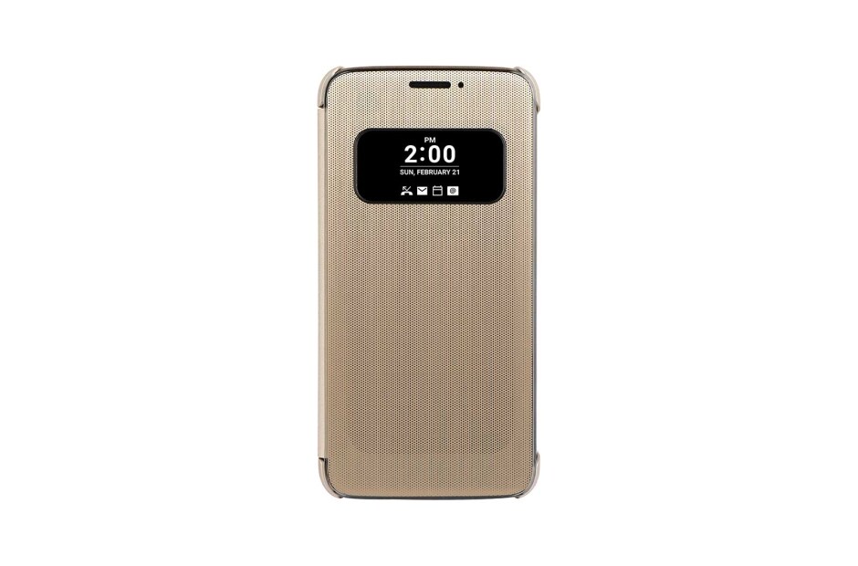 LG G5 Quick Cover Case - Gold, CFV-160 Gold