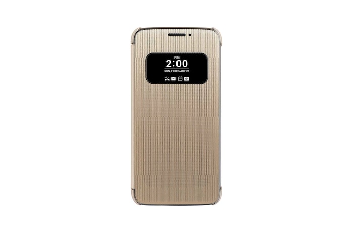 LG G5 Quick Cover Case - Gold, CFV-160 Gold