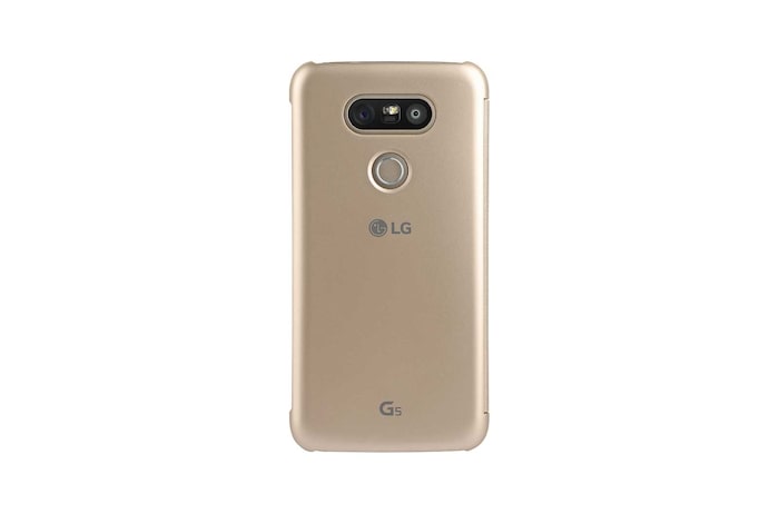 LG G5 Quick Cover Case - Gold, CFV-160 Gold