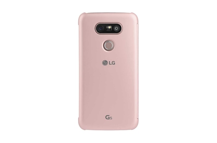 LG G5 Quick Cover Case - Pink, CFV-160 Pink