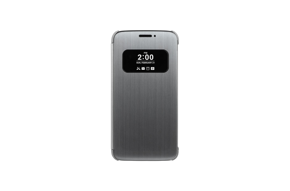 LG G5 Quick Cover Case - Silver, CFV-160 Silver