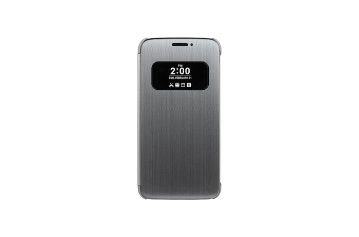 LG G5 Quick Cover Case - Silver, CFV-160 Silver
