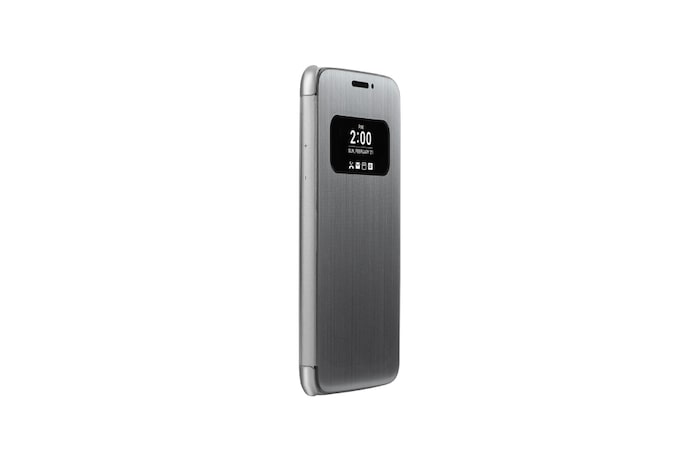 LG G5 Quick Cover Case - Silver, CFV-160 Silver