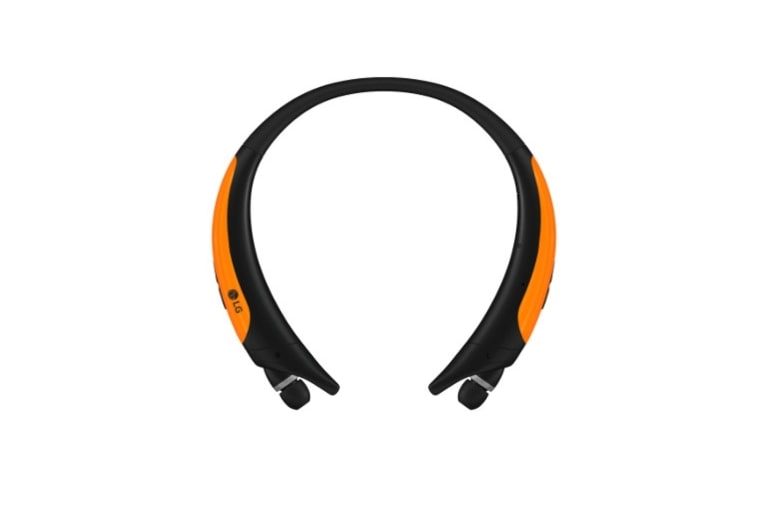 Front view of LG TONE Active™ Premium Wireless Stereo Headset HBS850 Orange