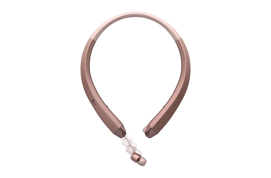 LG TONE INFINIM™ Wireless Stereo Headset - HBS910 RoseGold | LG Canada
