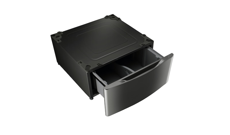 LG  Laundry Pedestal – Black Stainless Steel, WDP4K