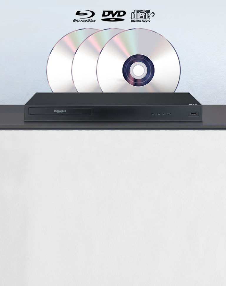Reproductor de Blu Ray Disc Lg Ubk80 Hdr 4K Uhd Multi Region I Oechsle -  Oechsle
