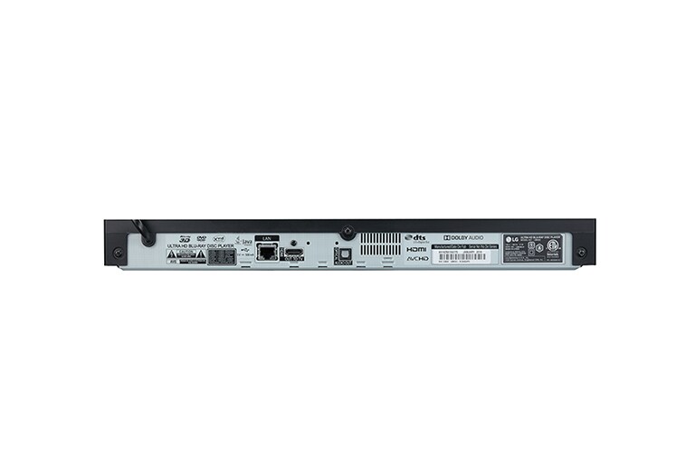 LG 4K Ultra-HD Blu-ray Disc™ Player, UBK80