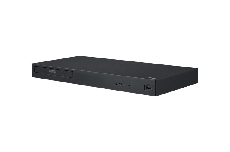 LG 4K Ultra-HD Blu-ray Disc™ Player with Streaming Services and Built-in Wi-Fi®, UBK90