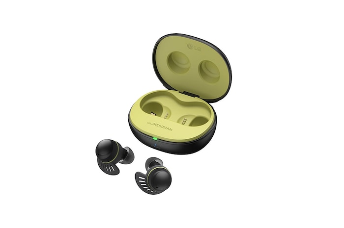 LG TONE Free® Fit TF8 - SwivelGrip Technology True Wireless Bluetooth UVnano+ Earbuds, TONE-TF8