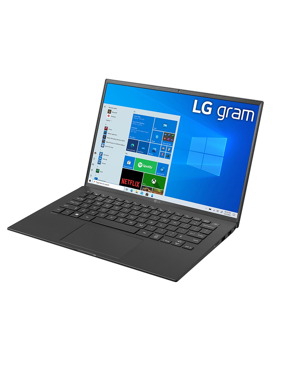 14” 16:10 WUXGA gram Laptop with Windows 10 Pro, 16GB RAM, 256GB