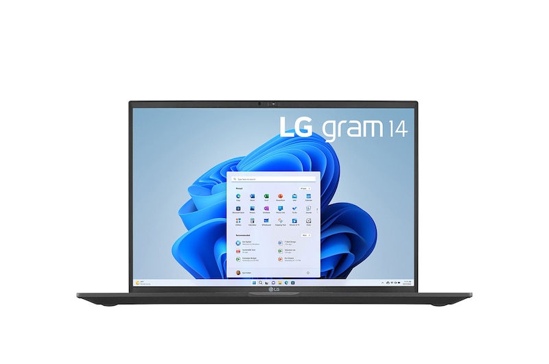 LG gram 14'' Windows 11 Pro, Ultra-lightweight Laptop with 16:10 IPS Anti-glare Display, 16GB RAM, 256GB SSD, Black, 14Z90R-N.AP52A8