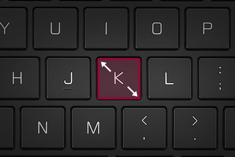 Expanded Keycaps enabling seamless typing, reducing typos.