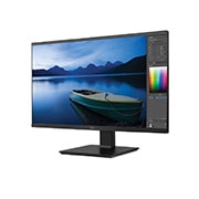 LG 24'' TAA IPS FHD Monitor with USB Type-C™, Flicker Safe & Ergonomic Stand with Two-way Pivot, 24BL650C-B