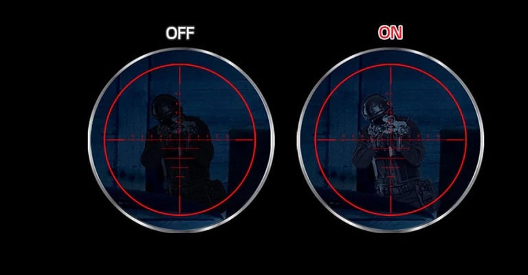 Spot the Enemy with Night Vision View