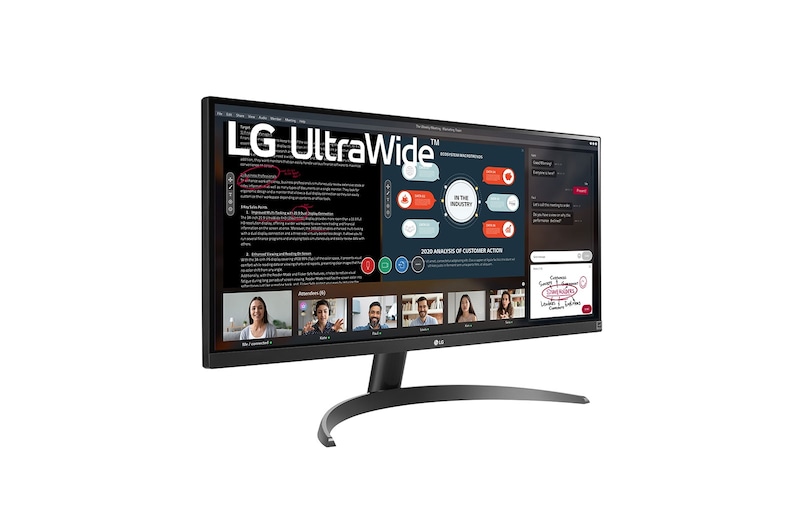 LG 29" 21:9 UltraWide™ Full HD IPS Monitor with AMD FreeSync™, 29WP500-B