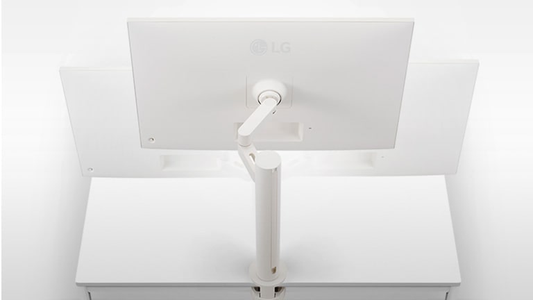 ergonomic adjustment of extend, retract, swivel, pivot, height and tilt.
