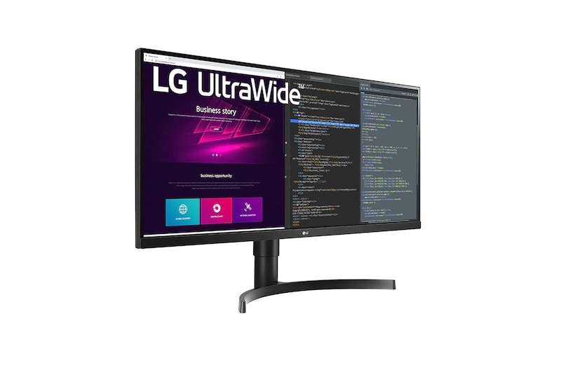 LG 34'' UltraWide™ QHD (3440 x 1440) IPS Monitor, 34WN750-B