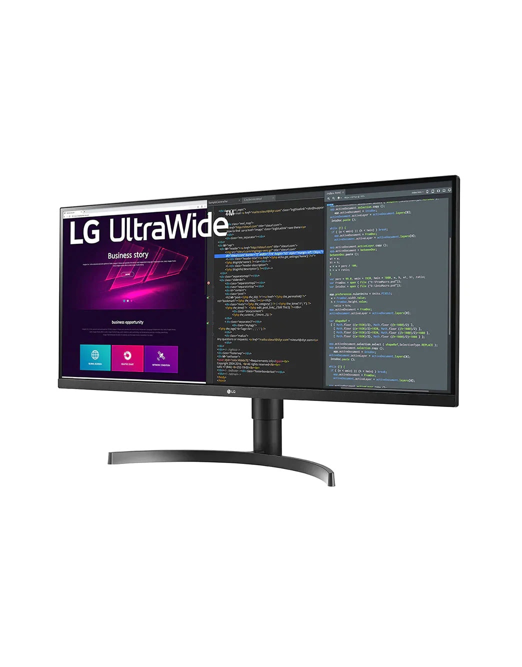 34'' UltraWide™ QHD (3440 x 1440) IPS Monitor - 34WN750-B | LG Canada