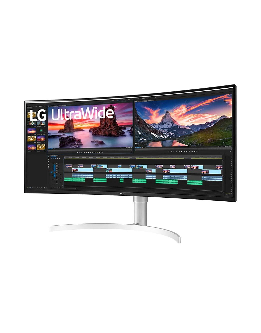 LG 38WN95C-W 38 inch UltraWide QHD+ IPS Curved Monitor