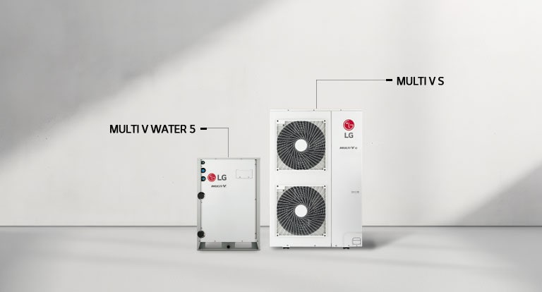 The lineup of LG VRF products